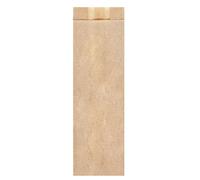 García de Pou 500 Unités - Sachets Boulangerie 32 g/m2, 14+9 x 46 cm Naturel Kraft