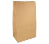 García de Pou 500 Unités - Sacs Sos Sans Anses 70 g/m2, 22+14 x 37 cm Naturel Kraft