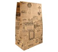García de Pou 500 Unités - Sacs Sos Sans Anses Times 70 g/m2, 22+14 x 37 cm Naturel Kraft