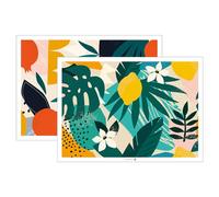 García de Pou 500 Unités - Sets de Table Offset Amalfi 70 g/m2, 31 x 43 cm Quadrichromie Papier