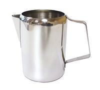 García de Pou 60 Unités - Pot à Lait sans Couvercle 600 ml 13 x 8 x 11 cm Argente Inox