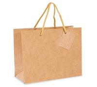 garcía de POU 801.57 Sacs Boutique, Poignée Cordon, 40 + 15 x 32 cm, Marron