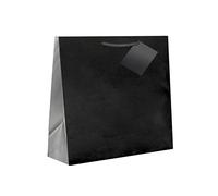 garcía de POU 804.56 Sacs Boutique Poignée Cordon 19 + 10 x 27 cm, Noir