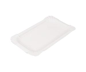 Garcia de Pou AC1117 Set de 50 Assiettes carton 11x17 cm, Carton, blanc, 50 x 26 x 19.5 cm