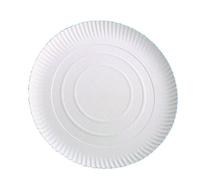 Garcia de pou Assiettes Pâtisserie En Relief 28 Cm Blanc Carton - 200 unités