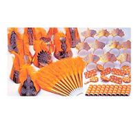García de Pou Assortiment Cotillon 10 personnes 30 x 21,5 x 17,3 cm Doré
