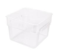 García de pou Bac Alimentaire 12 L 28,5X28,5X21 Cm Transparent Polycarbonate - 1 unités