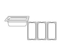 García de Pou Bac Gastronorm 1/3 3,2 L 32,5 x 17,6 x 10 cm Transparent Polycarbonate