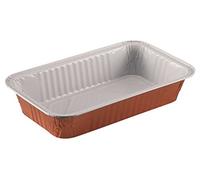 Garcia de pou Barquette Laquée - 1.130 Ml 24,8X14,7X4,6 Cm Cuivre Aluminium - 100 unités