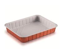 García de pou Barquette Laquée - 1.190 Ml 22,7X17,7X3,6 Cm Cuivre Aluminium - 100 unités