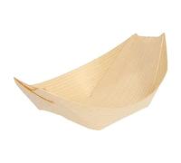 García de pou Barquettes En Feuille De Pin 9X6X1,5 Cm Naturel Bois - 6000 unités