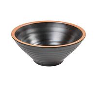 García de Pou Bols Asami Ware 1100 ml 20,3 x 8,5 cm Noir Mélamine