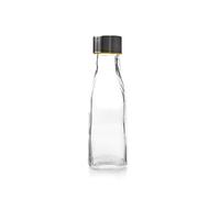 García de pou Bouteille + Couvercle Acier 285 Ml 5,5X18 Cm Transparent Verre - 48 unités