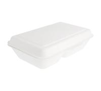 García de pou Boxes ''Bionic'' 2 Compart. 22,5X16,5X6,4 Cm Blanc Cellulose - 50 unités