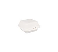 García de pou Burger Boxes 'Bionic' 450 Ml 15,2X15X8,4 Cm Naturel Cellulose