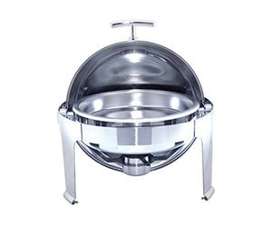 Garcia de pou Chafing Dish Rond 6 L 48X47 Cm Argente Inox - 1 unités