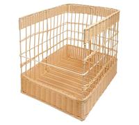 García de pou Corbeille Boulangerie Imitation Osier 40X40X50 Cm Naturel Pp - 1 unités