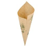 Garcia de pou Cornets 250 G "Feel Green" 70 G/M2 29,5X21 Cm Naturel Parch.Ingraissable - 250 unités