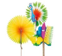 García de pou Décors Por Glaces ''Chinoise'' 10,7 Cm Assorti Bois - 7200 unités