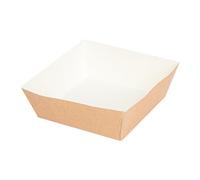 García de pou Deli-Barquettes 7X7X3 Cm Marron Carton - 1000 unités