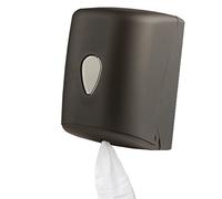 García de Pou Distributeur pour Essuie-Mains Maxi Barril 24 x 24 x 32,5 cm Noir Abs