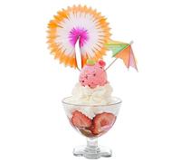 García de pou Gobelet 215 Ml ''Ice Cream'' 9,9X9 Cm Transparent Polycarbonate - 72 unités