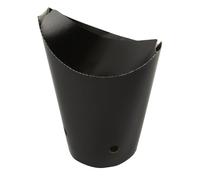 García de pou Gobelets Pour Fritures Avec Fermeture 16 Oz - 480 Ml 220 + 18Pe G/M28,5X14 Cm Noir Carton - 1000 unités