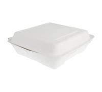 García de pou Large Boxes ''Bionic'' 1 Compart. 22,5X22,5X7,5 Cm Blanc Cellulose - 50 unités