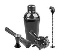 García de Pou Mallette Barman 500 ml 30 x 22 x 8,5 cm Noir Inox