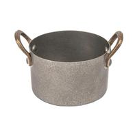García de Pou - Mini casserole 'Artinox' 300 ml, Ø 9 x 5,25 cm, Argenté, Inox