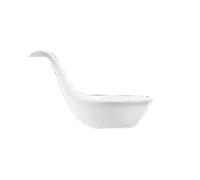 García de pou Mini Cuillère 10X5,2X5,2 Cm Blanc Porcelaine - 12 unités
