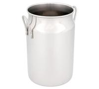 García de pou Mini Pots À Lait 620 Ml 7,5X12 Cm Argente Inox - 12 unités