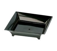 Garcia de pou Mises En Bouche "Carré" 36 Ml 6,3X6,3X1,5 Cm Noir Ps - 720 unités