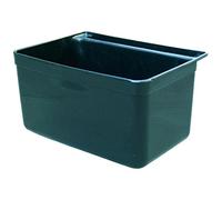 García de Pou Petit Récipient Chariot Service 8 L 33,5 x 23,5 x 18 cm Noir PP
