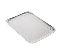 García de pou Plateaux ''Traiteur'' Deux Faces 19X28 Cm Argent/Or Carton - 100 unités
