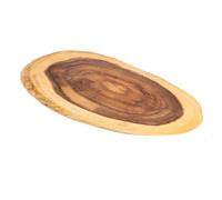Garcia de Pou PLBO50 Planche bois ovale 50x20 cm, Bois, naturel, 58.6 x 17.3 x 29.6 cm