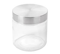 García de pou Pot Pour Stocker - Cylindrique - 830 Ml 11,2X12 Cm Transparent Verre - 12 unités
