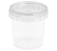 García de pou Récipients Inviolables + Couvercle 155 Ml 6,9X6,8 Cm Transparent Pp - 960 unités