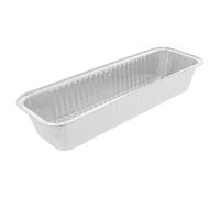 García de pou Récipients Plum Cake 1070 Ml 31X10,3X5 Cm Aluminium - 100 unités