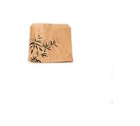 Garcia de pou Sachets Pour Frites "Feel Green" 34 G/M2 12X12 Cm Beige Parch.Ingraissable - 1000 unités