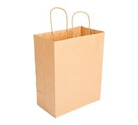 García de pou Sacs Cabas Avec Anses 80 G/M2 25+14X32 Cm Naturel Kraft - 250 unités