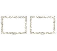 García de pou Sets De Table ''Aristas'' 48 G/M2 31X43 Cm Blanc Cellulose - 500 unités (Lot de 2)