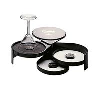 García de pou Sucreur De Verres Sucre & Sel 20X16X7,4 Cm Noir Plastique - 24 unités