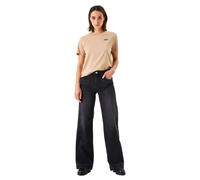 Jeans Wide Leg femme Garcia Celia Noir 29x32