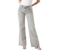 Jeans Wide Leg femme Garcia Celia Gris 30x32