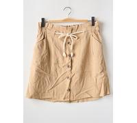 garcia jupes femme de couleur beige 42