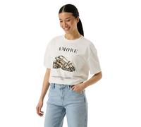 Garcia P260204 Short Sleeve T-shirt Blanc S Femme