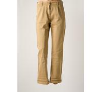 garcia pantalons femme de couleur beige 34