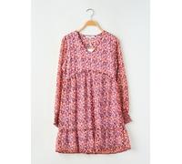 Garcia B52481 Long Sleeve Short Dress Rose 14-15 Years Filles