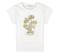 Garcia T- Shirt à Manches Courtes, Blanc cassé, L Femme